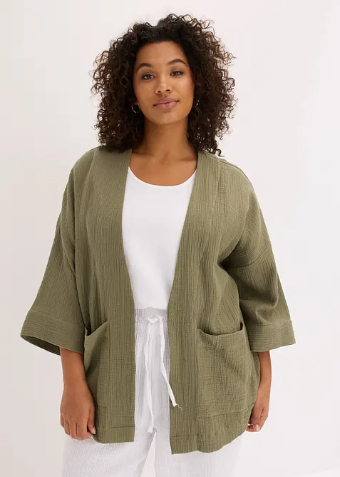 Kimono aus luftigem Musselin, bonprix