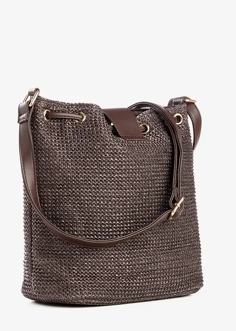 Sac bourse effet paille, bonprix