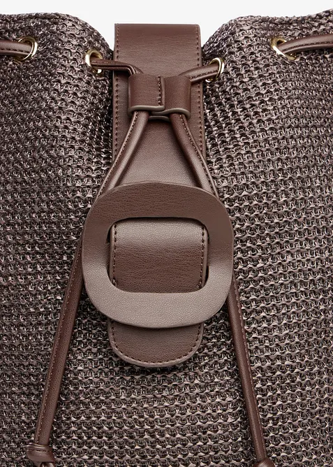 Sac bourse effet paille, bonprix
