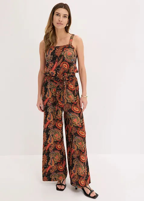Jersey-Jumpsuit aus softem Viskose-Mix, bonprix