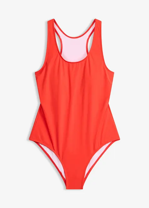 Schnelltrocknender Badeanzug mit Racerback, bonprix