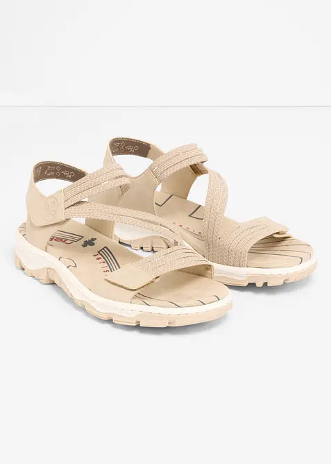 Sandales de randonn&eacute;e Rieker &agrave; brides &eacute;lastiqu&eacute;es, Rieker