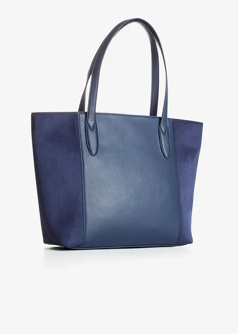 Grand cabas bi-mati&egrave;re, bonprix