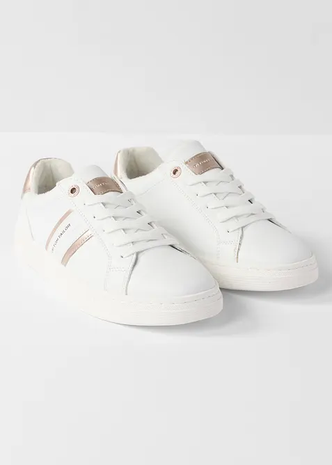 Sneakers Tom Tailor avec d&eacute;tails m&eacute;tallis&eacute;s, Tom Tailor