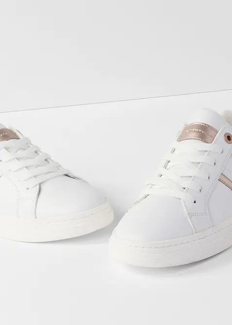 Sneakers Tom Tailor avec d&eacute;tails m&eacute;tallis&eacute;s, Tom Tailor