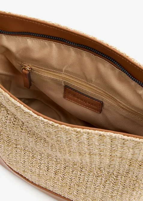 Handtasche Strohoptik, bonprix