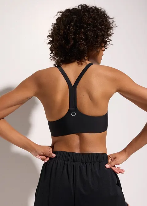 Sport Bustier-Bikinioberteil aus schnelltrocknendem Material, bonprix
