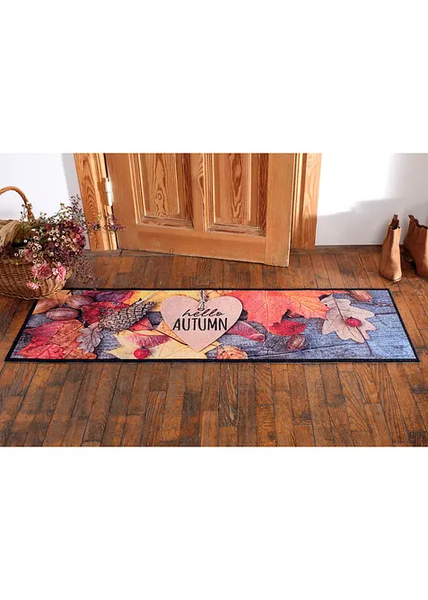 Waschbare Fu&szlig;matte mit herbstlichem Motiv, bonprix