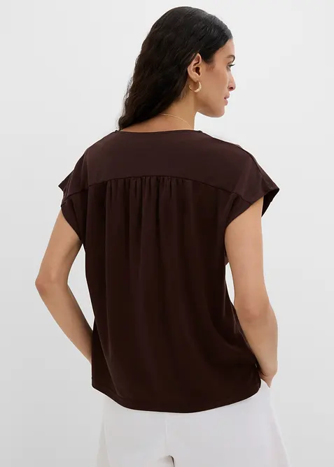 Shirtbluse aus Viskose Piqu&eacute;, bonprix