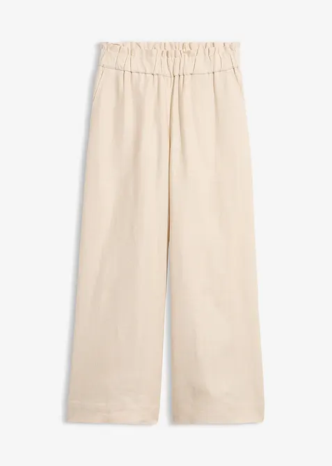 Leinen-Culotte, wadenlang, bonprix