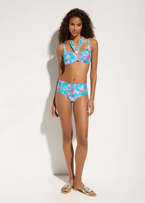 Bikini brassi&egrave;re style crois&eacute; (ens. 2&nbsp;pces), bonprix