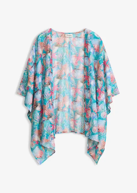 Kimono de plage transparent, bonprix