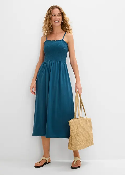 Jerseykleid aus reiner Bio-Baumwolle, bonprix