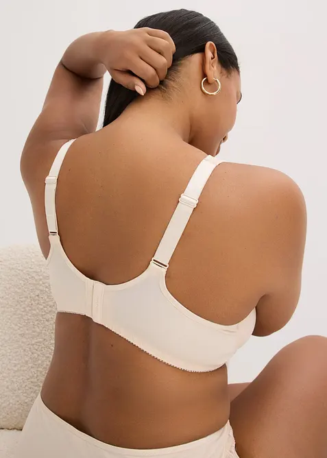 Lot de 2 soutiens-gorge minimiseurs &agrave; bretelles rembourr&eacute;es, bonprix