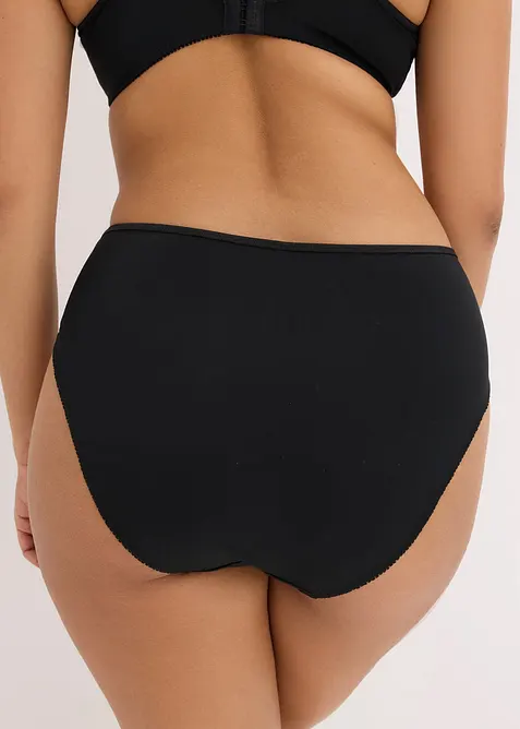 Maxislip mit zarter Spitze (2er Pack), bonprix