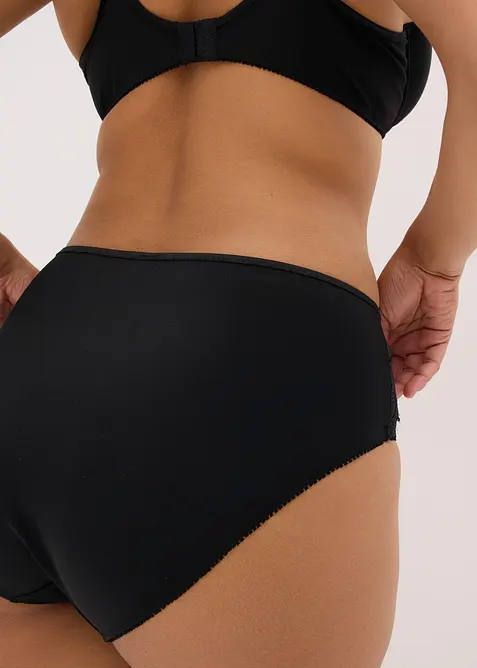 Maxislip mit zarter Spitze (2er Pack), bonprix