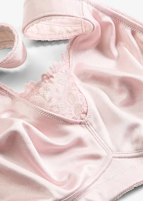 Soutien-gorge grand maintien sans armatures, bretelles rembourr&eacute;es, bonprix