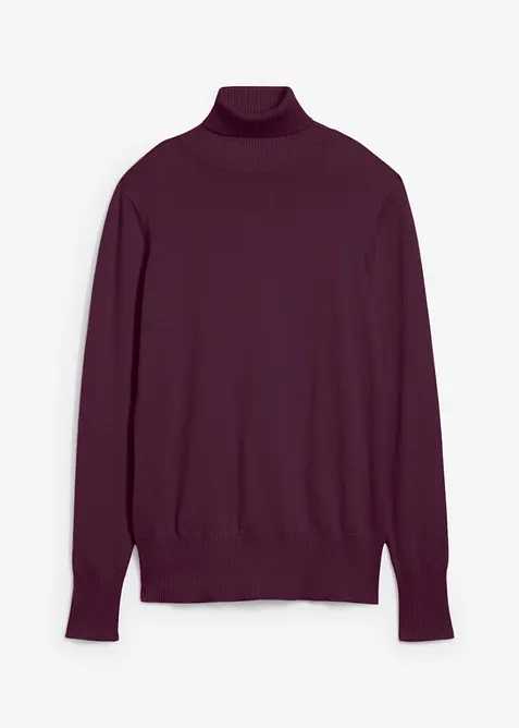 Basic Rollkragenpullover, bonprix
