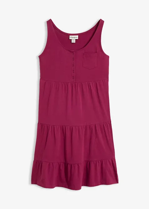 Baumwoll Jerseykleid, kurz, bonprix