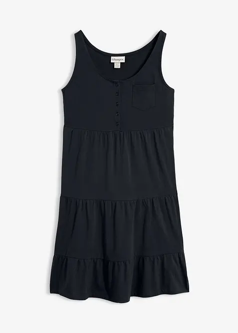 Robe courte en jersey coton, bonprix