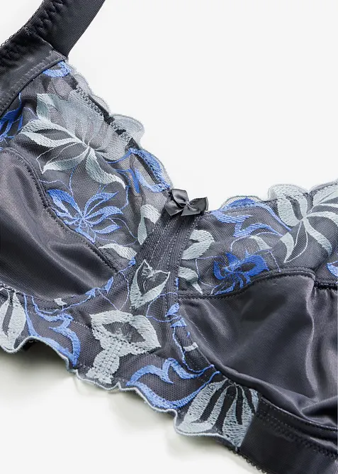 Soutien-gorge grand maintien sans armatures, bretelles rembourr&eacute;es, bonprix