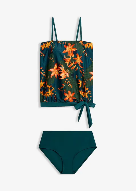 Tankini oversize &agrave; bretelles amovibles (ens. 2 pces), bonprix