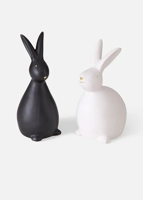Deko-Figur Hasen (2-tlg. Set), bonprix