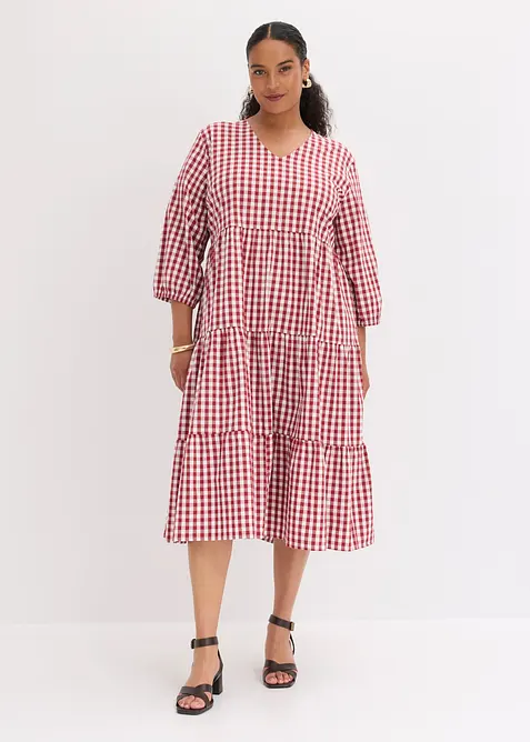 Tunika-Kleid aus festem Baumwoll-Mix, bonprix