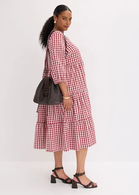 Tunika-Kleid aus festem Baumwoll-Mix, bonprix