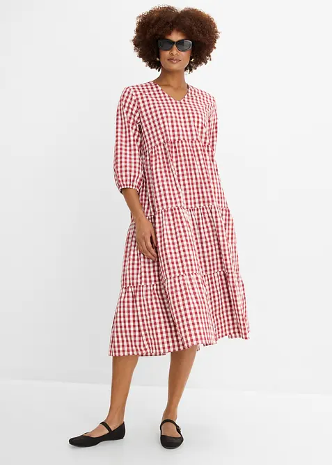 Tunika-Kleid aus festem Baumwoll-Mix, bonprix