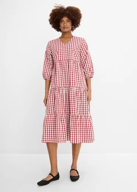 Tunika-Kleid aus festem Baumwoll-Mix, bonprix