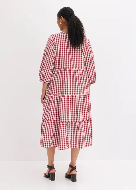 Tunika-Kleid aus festem Baumwoll-Mix, bonprix