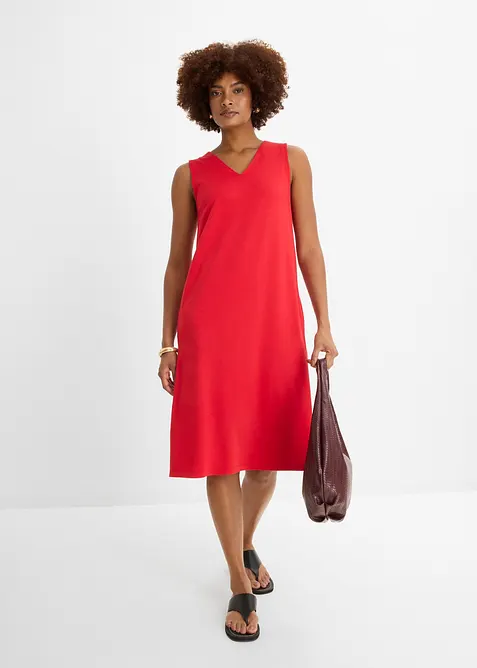Shirtkleid aus Punto di Roma, bonprix