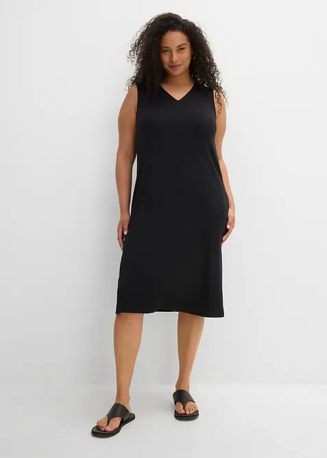 Shirtkleid aus Punto di Roma, bonprix