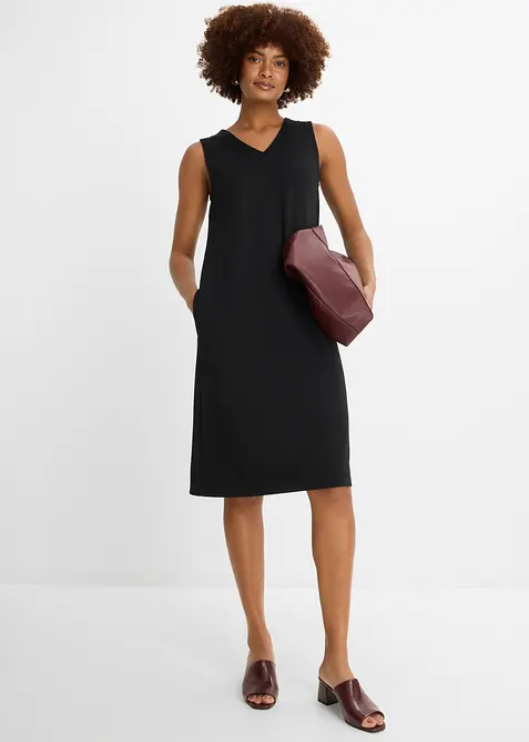 Shirtkleid aus Punto di Roma, bonprix