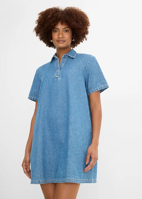 Jeanskleid aus Bio-Baumwolle, bonprix