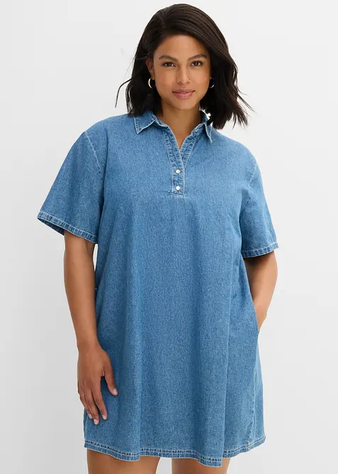 Jeanskleid aus Bio-Baumwolle, bonprix