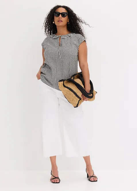 Tunique-blouse 100% coton, bonprix
