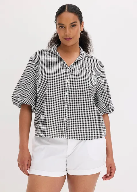 Bluse aus reiner Baumwolle, bonprix