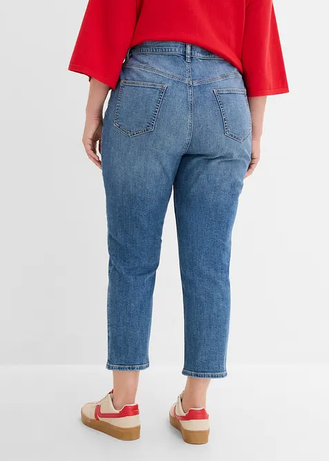Slim-Fit-Jeans High Waist cropped, bonprix