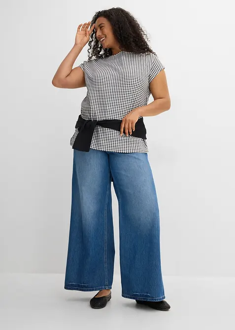 Oversize-Shirt aus schwerer Bio-Baumwolle, bonprix