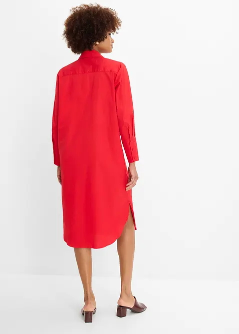 Hemdblusenkleid aus Baumwolle, bonprix