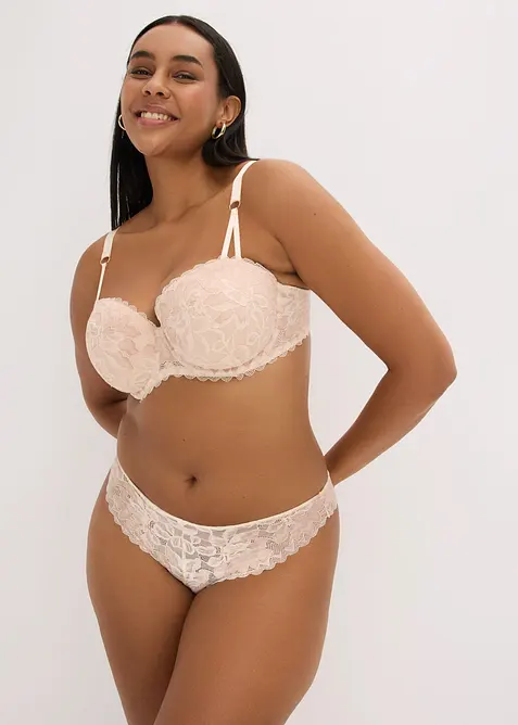 String en dentelle &eacute;l&eacute;gante, bonprix