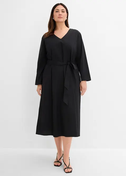 A-Linien Kleid aus Baumwolle, bonprix