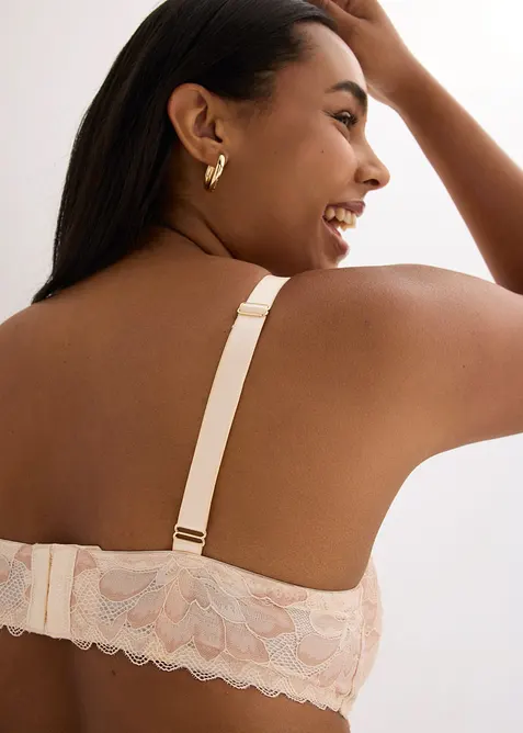 Soutien-gorge balconnet en dentelle &eacute;l&eacute;gante, bonprix