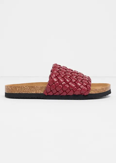 Mules tress&eacute;es, bonprix
