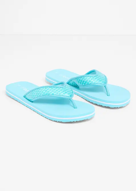 Mules entredoigt avec sequins, bonprix