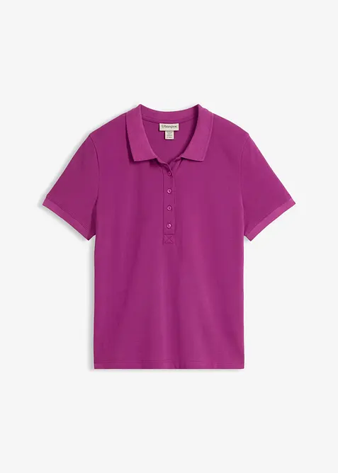 Piqu&eacute;-Poloshirt aus reiner Bio-Baumwolle, bonprix