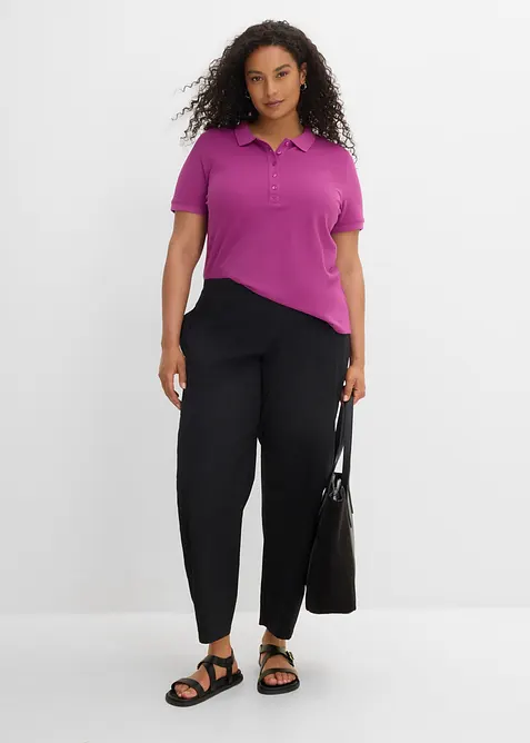 Piqu&eacute;-Poloshirt aus reiner Bio-Baumwolle, bonprix