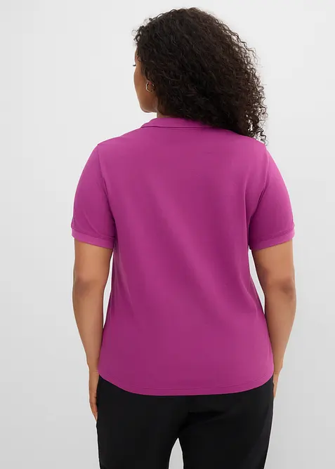 Piqu&eacute;-Poloshirt aus reiner Bio-Baumwolle, bonprix